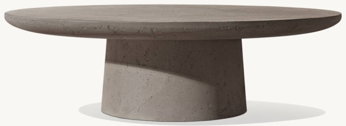 Caprera Concrete Round Coffee Table