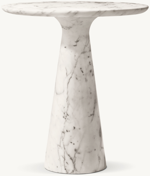 Gio Stone Round Side Table