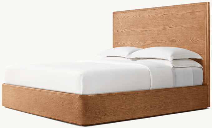 Breton Panel Platform Bed