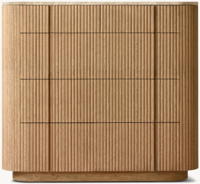 Mulholland Emperador 5-Drawer Dresser 