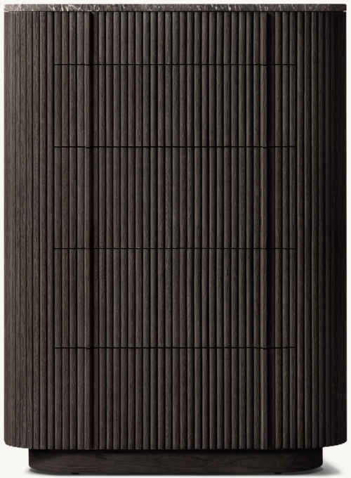 Mulholland Emperador 5-Drawer Narrow Dresser