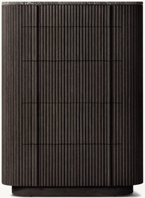Shown in Black Oak/Black Emperador Marble.