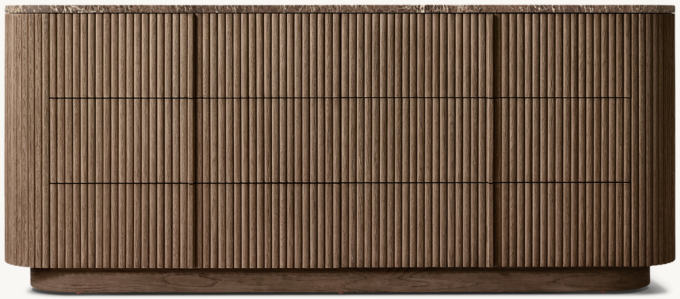 Mulholland Emperador 6-Drawer Dresser