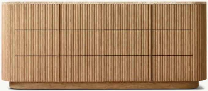 Mulholland Emperador 6-Drawer Dresser