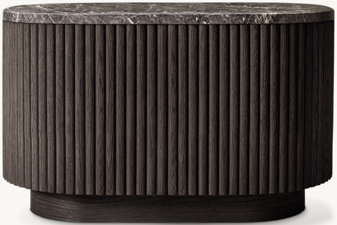 Shown in Black Oak/Black Emperador Marble.