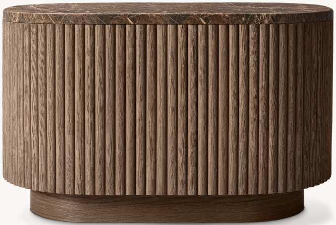 Shown in Brown Oak/Brown Emperador Marble.