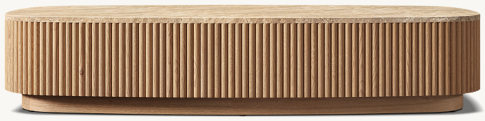 Mulholland Emperador Plinth Coffee Table 