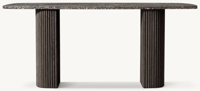 Mulholland Emperador Console Table 