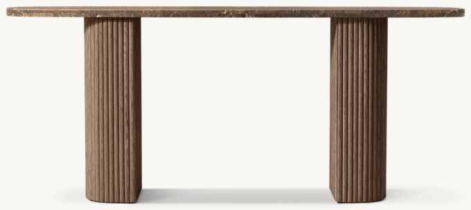 Mulholland Emperador Console Table 