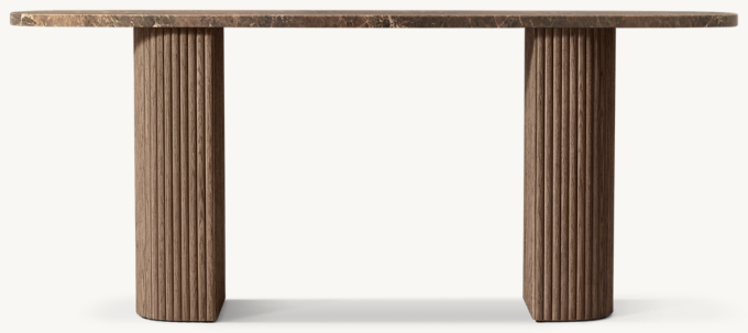 Mulholland Stone Console Table 