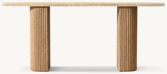 Mulholland Emperador Console Table 
