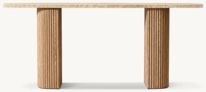 Mulholland Stone Console Table 