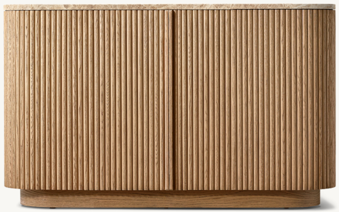 Shown in Natural Oak/Gold Emperador Marble.