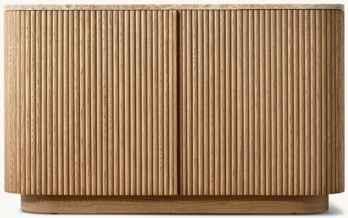 Mulholland Emperador Double-Door Sideboard