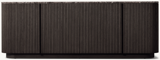 Mulholland Emperador 4-door Sideboard