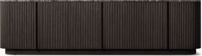 Shown in Black Oak/Black Emperador Marble.