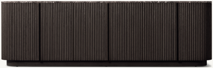 Mulholland Emperador 6-door Sideboard