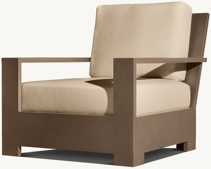 Belvedere Aluminum Lounge Chair