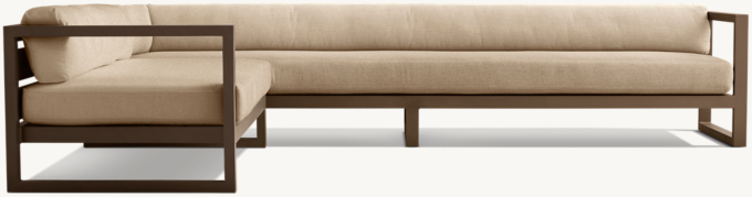 Aegean Aluminum Customizable Sectional