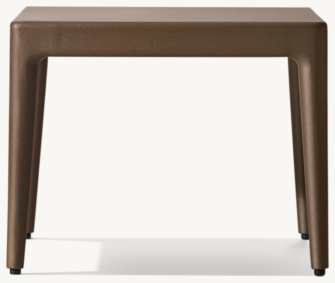 Laurel Aluminum Square Side Table