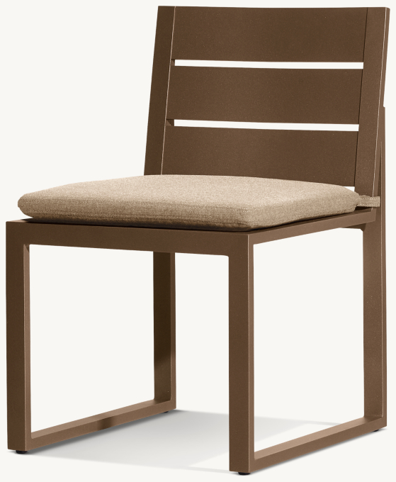 Aegean Aluminum Dining Side Chair