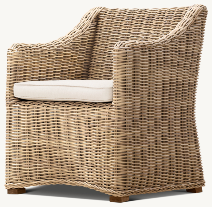 Provence Bucket Dining Armchair