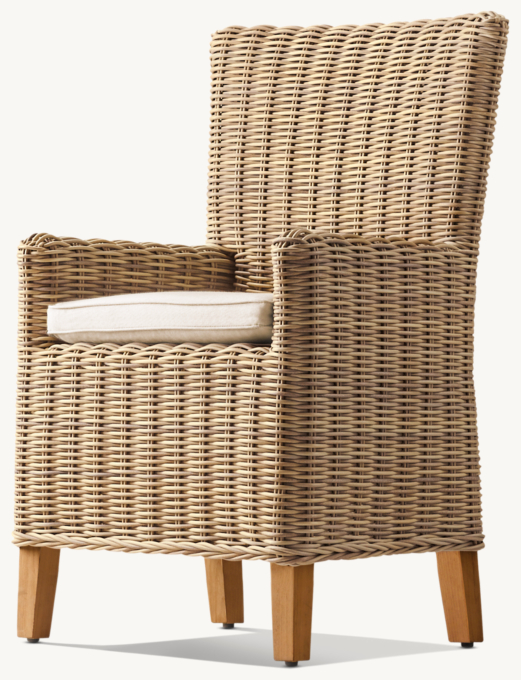 Provence High-Back Dining Armchair