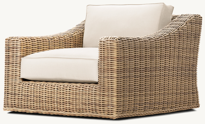 Provence Swivel Lounge Chair