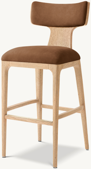 Ligné Leather Bar & Counter Stool