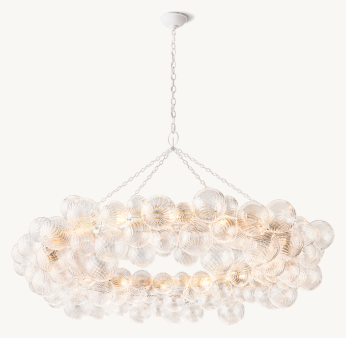 Talia Ring Chandelier 63"  