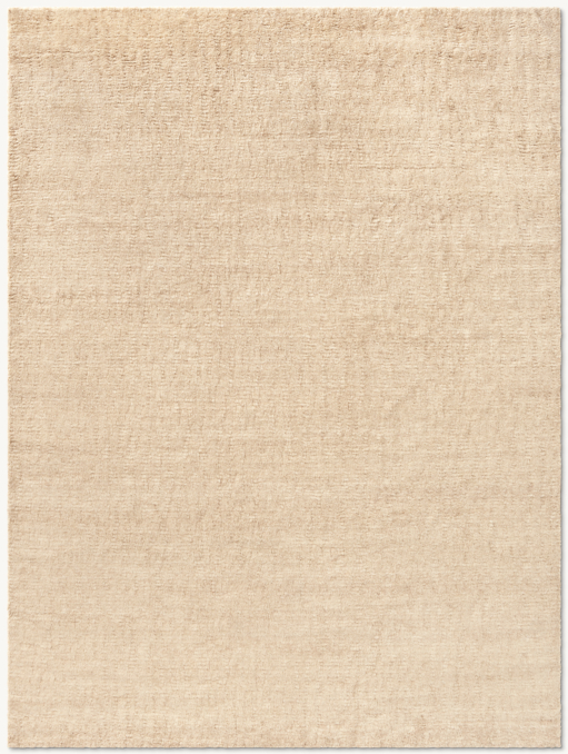 Overhead view of Patna Wool Rug - Made-To-Order - Round 