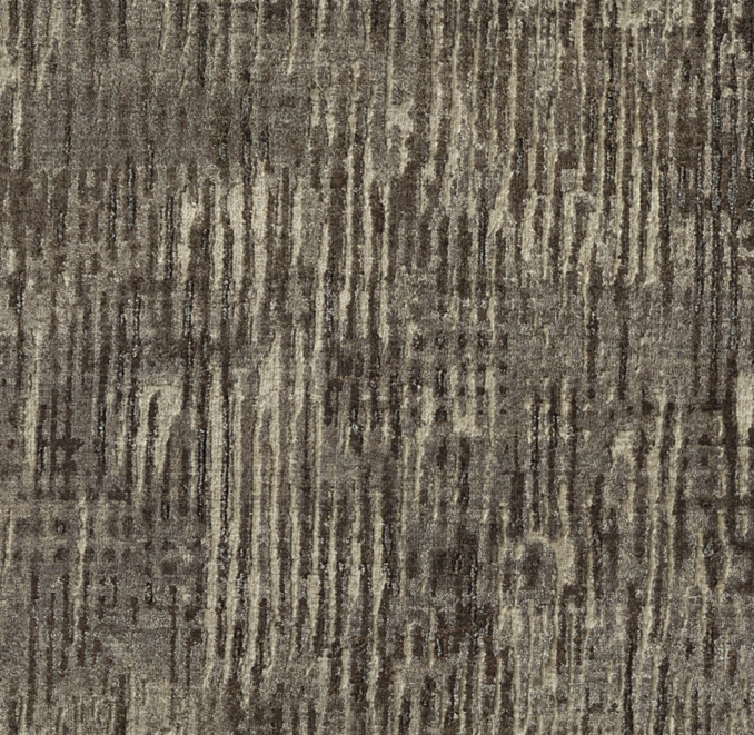 Overhead view of Leila Wool & Silk Rug Swatch 