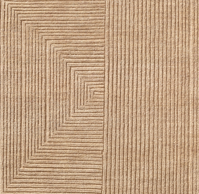 Overhead view of Settat Wool Rug Swatch 
