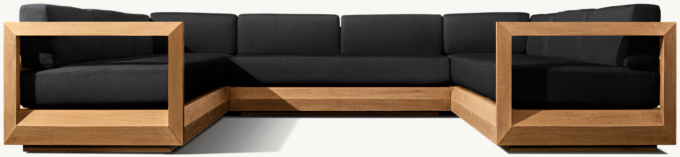 Paloma Teak Customizable Sectional