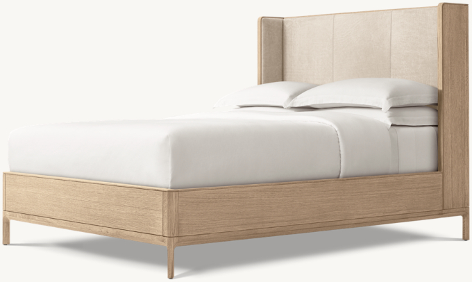 Padua Leather Shelter Bed