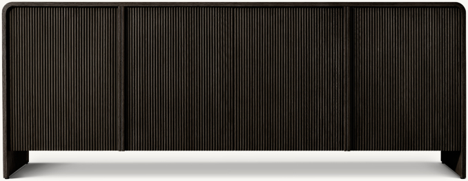 Front view of Alora 4-Door Sideboard 