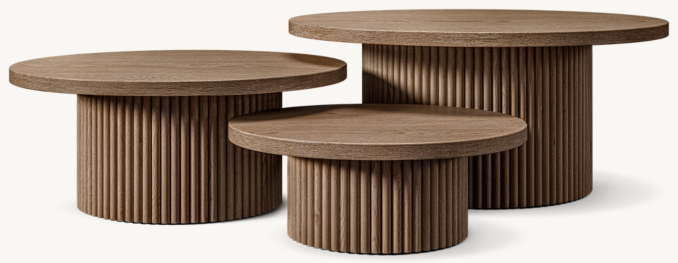 Mulholland Nesting Coffee Table | RH