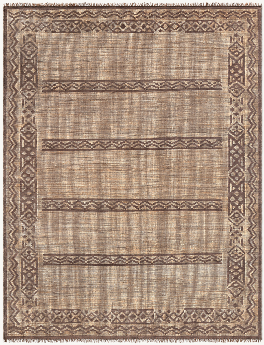 Sohela Jute & Leather Rug