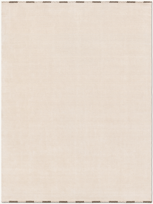 Overhead view of Pali Wool Rug - Made-To-Order - Round 