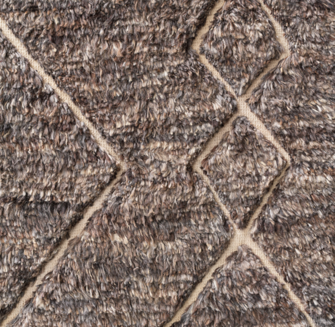 Dari Wool Rug - Made-to-Order - Round | RH
