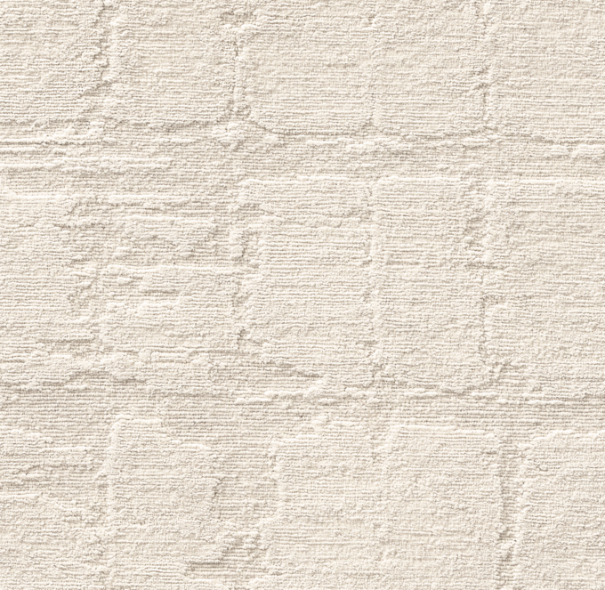 Overhead view of Lokesh Wool & Silk Rug Swatch 