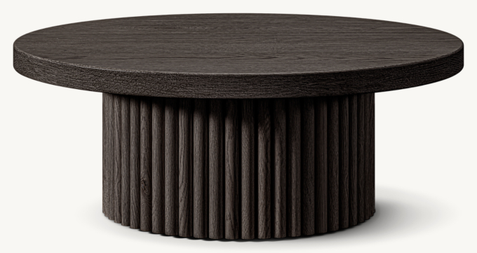 Small table shown in Black Oak.