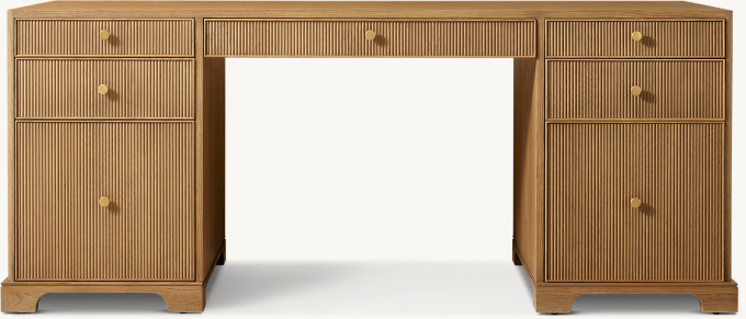 Genevieve Reeded Desk