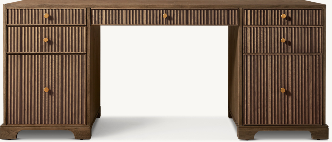 Genevieve Reeded Desk