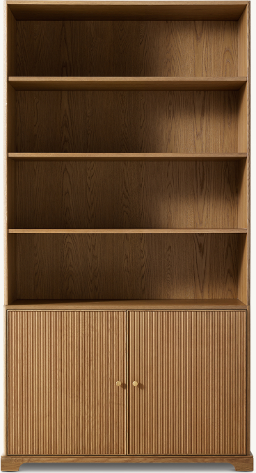 Genevieve Reeded Sideboard & Hutch