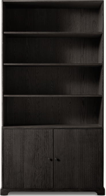Genevieve Reeded Sideboard & Hutch
