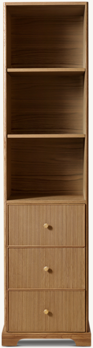 Genevieve Reeded Bath Cabinet