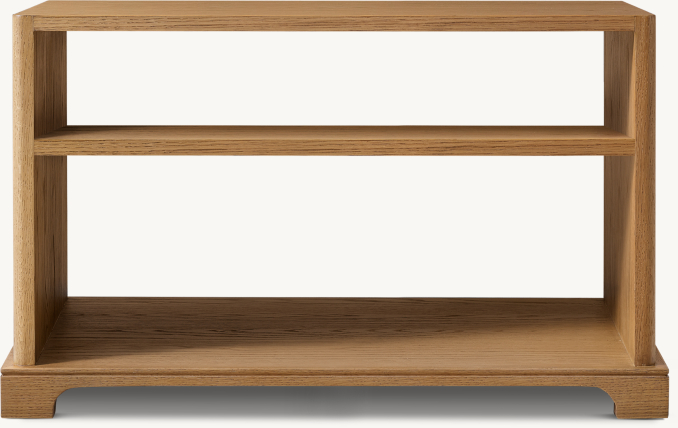 Front view of Genevieve Rectangular Side Table 