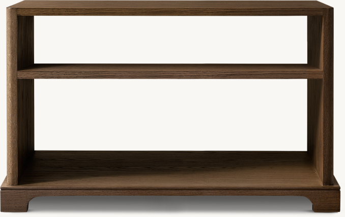 Front view of Genevieve Rectangular Side Table 