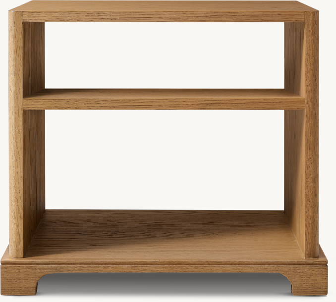 Front view of Genevieve Square Side Table 